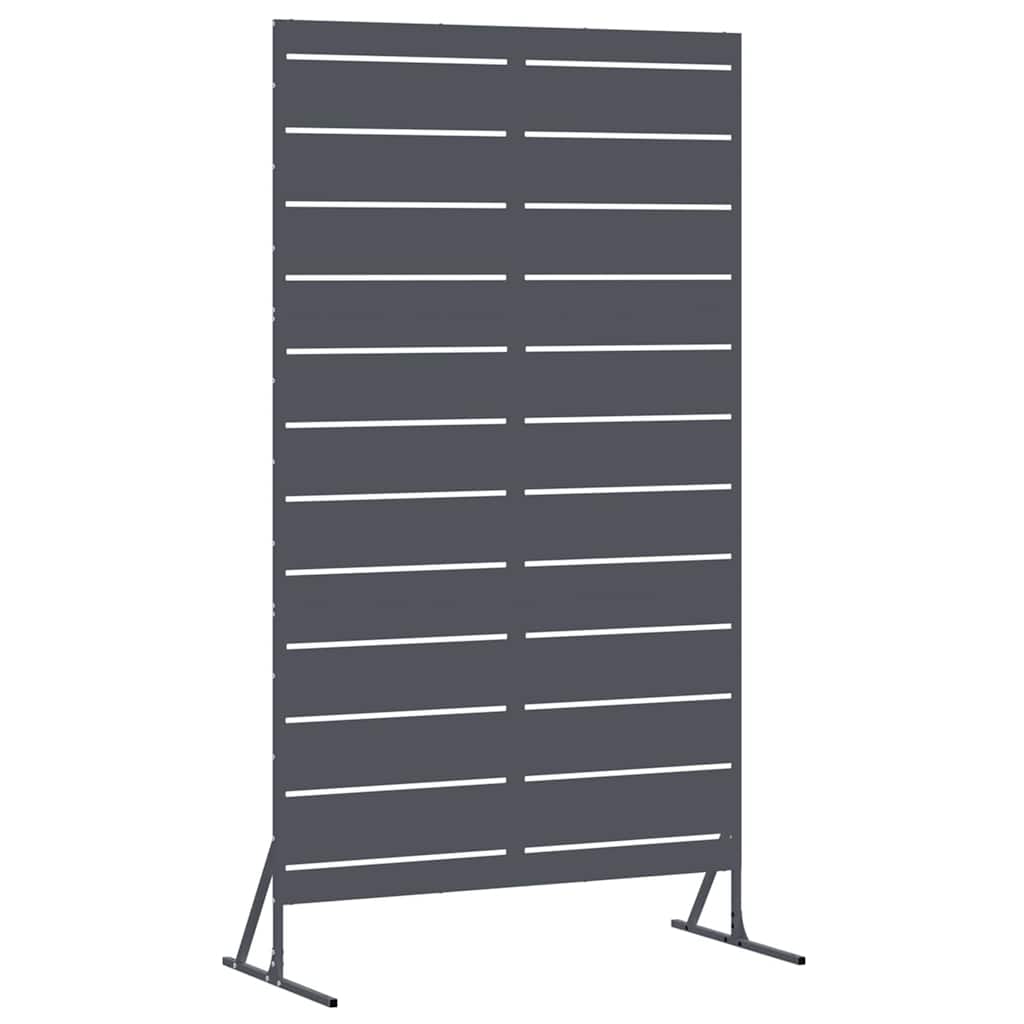 vidaXL Οθόνη Ιδιωτικότητας 100 x 50 x 180 εκ. Ατσάλι Ανθρακί