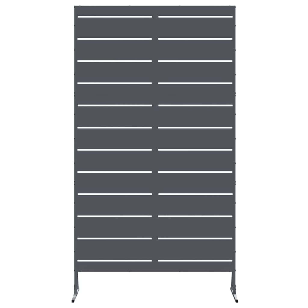 vidaXL Οθόνη Ιδιωτικότητας 100 x 50 x 180 εκ. Ατσάλι Ανθρακί