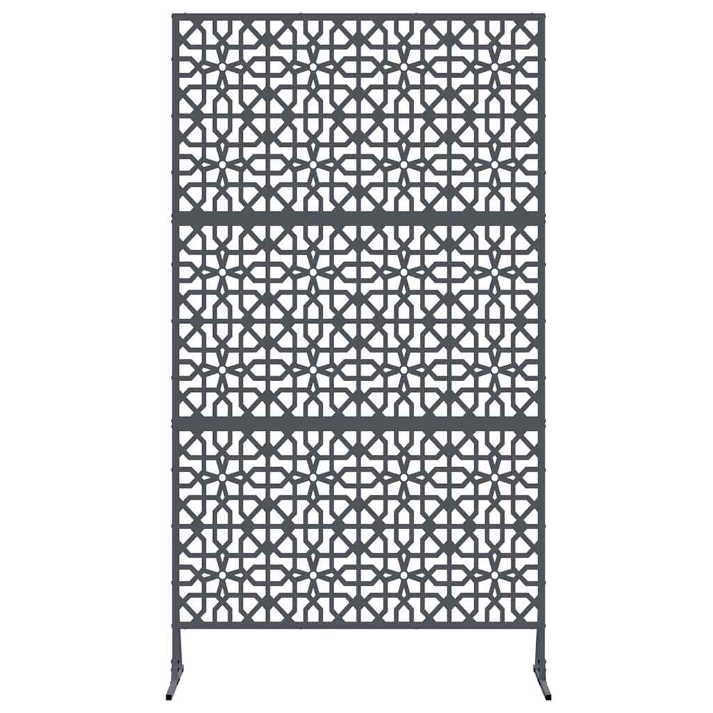 vidaXL Οθόνη Ιδιωτικότητας Ανθρακί Ατσάλι