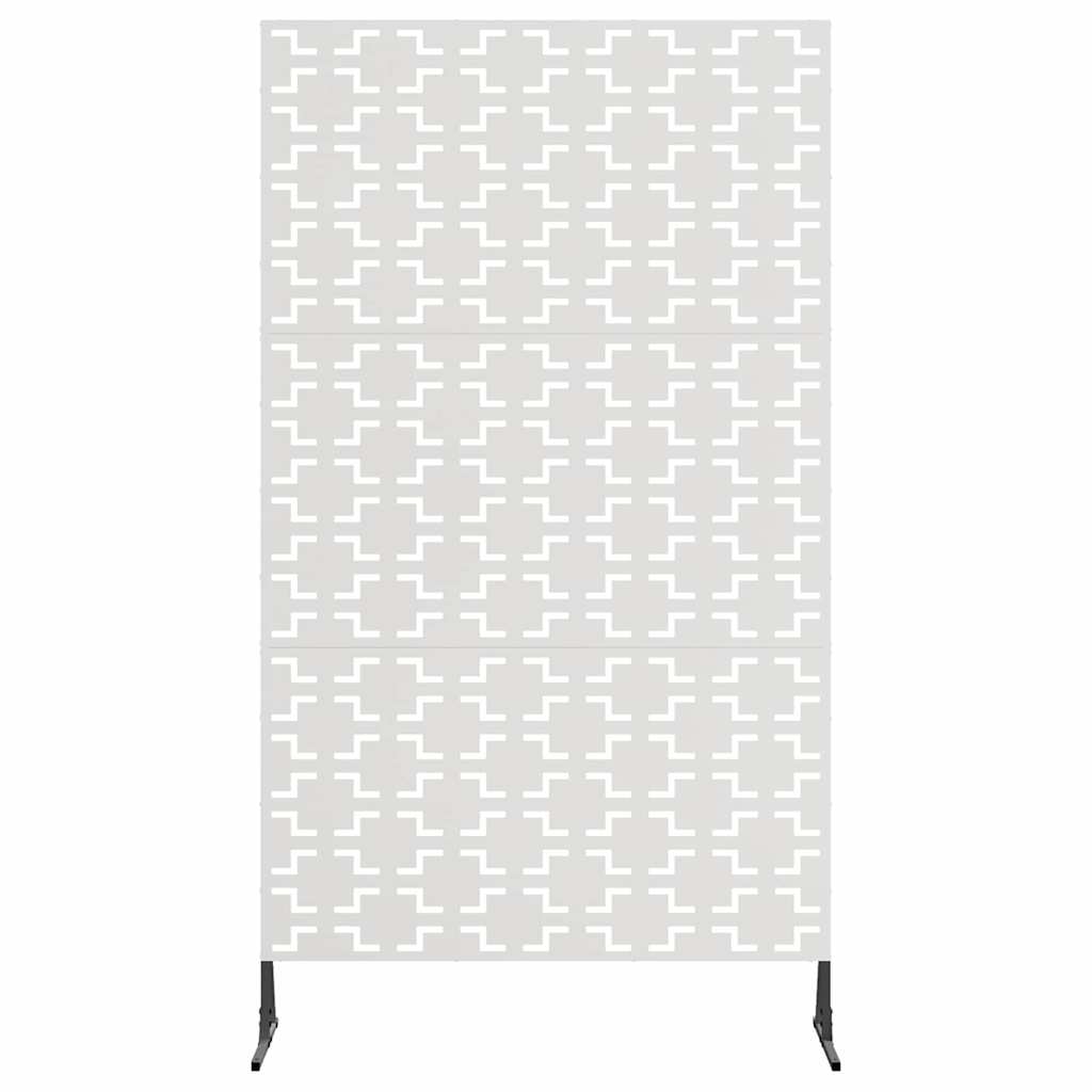 vidaXL Οθόνη Ιδιωτικότητας Γκρι Ατσάλι