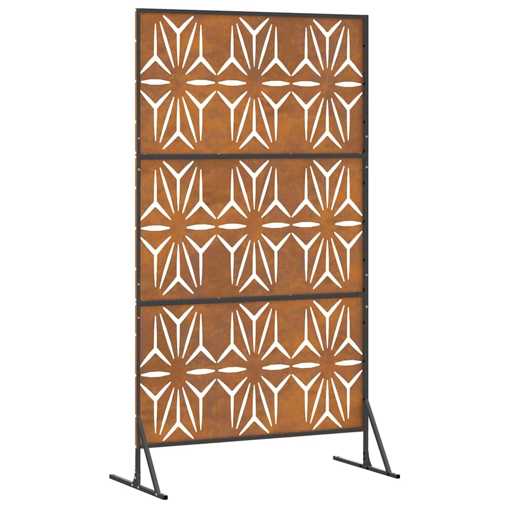 vidaXL Οθόνη Ιδιωτικότητας Γκρι Ατσάλι