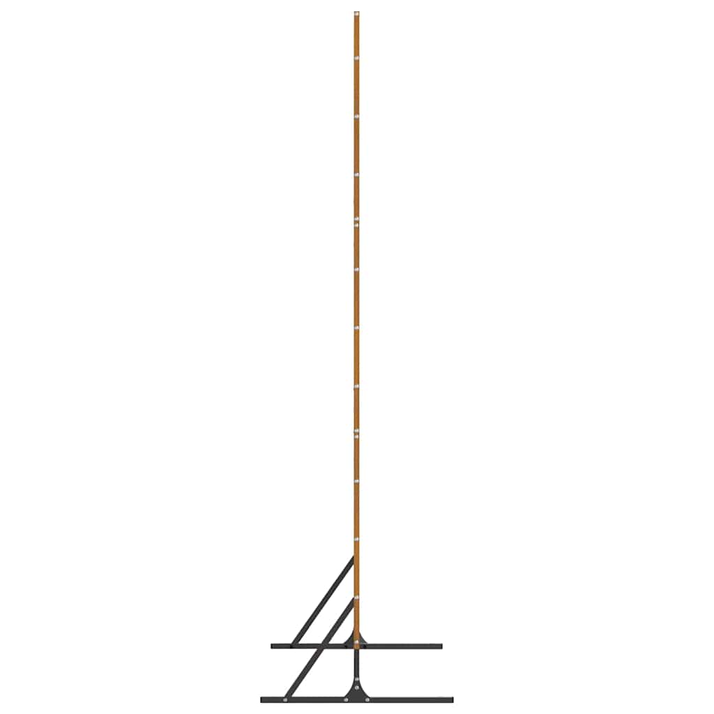 vidaXL Οθόνη Ιδιωτικότητας Γκρι Ατσάλι