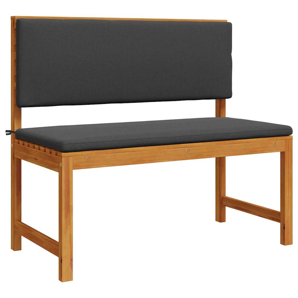 vidaXL Παγκάκι κήπου Καφέ 100 x 50 x 91 εκ. Μασίφ ξύλο ακακίας