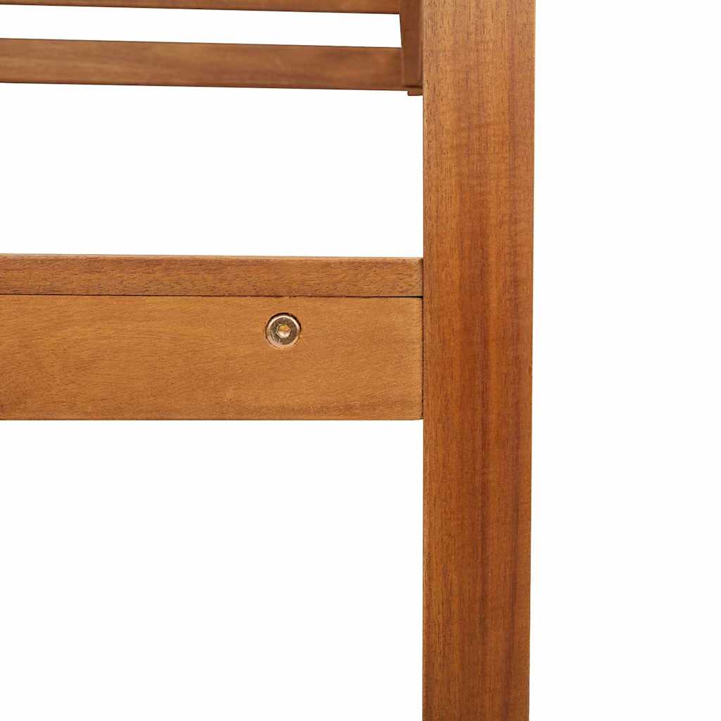 vidaXL Καρέκλα Κήπου 2 pcs Καφέ 50 x 50 x 91 εκ. Μασίφ ξύλο ακακίας