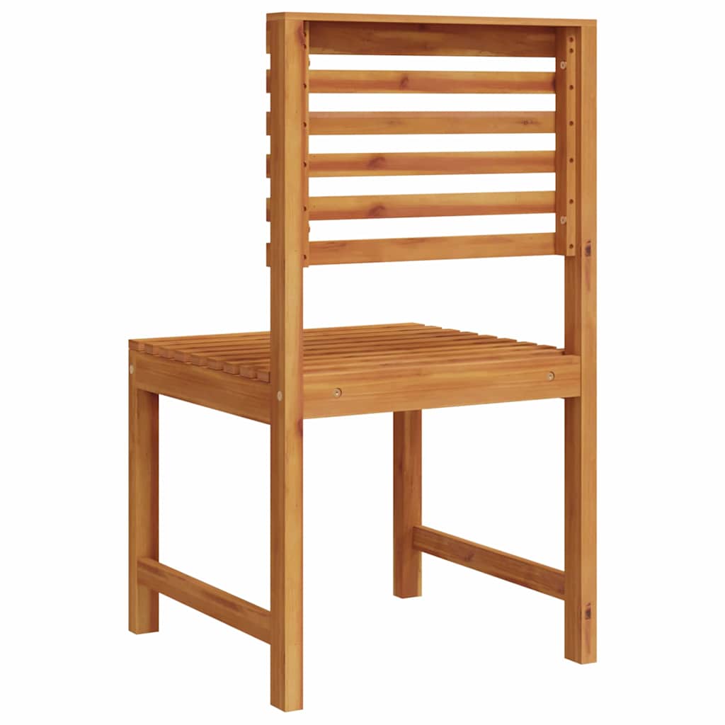 vidaXL Καρέκλα Κήπου 2 pcs Καφέ 50 x 50 x 91 εκ. Μασίφ ξύλο ακακίας