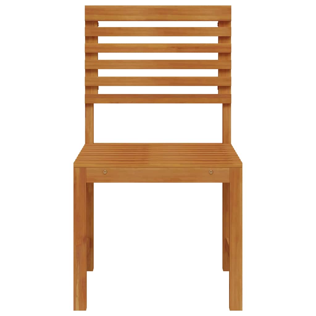 vidaXL Καρέκλα Κήπου 2 pcs Καφέ 50 x 50 x 91 εκ. Μασίφ ξύλο ακακίας