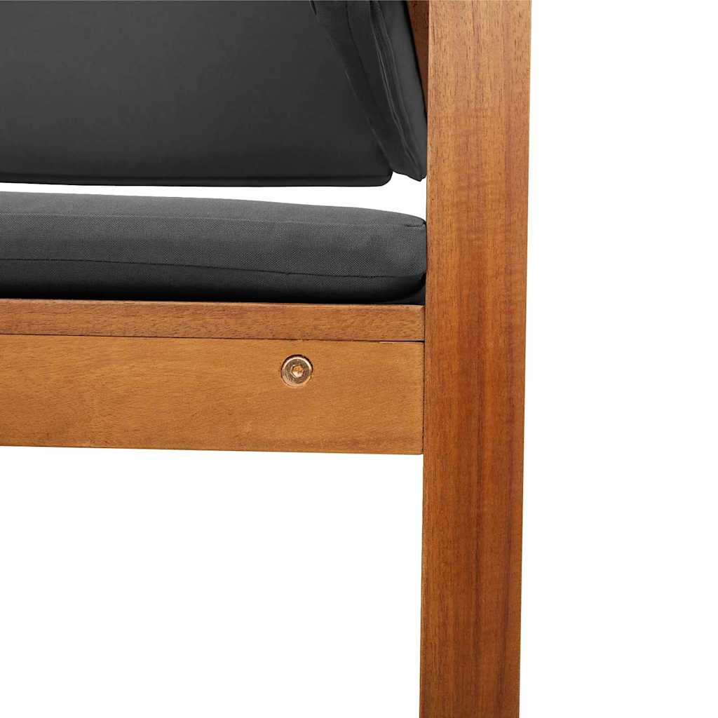 vidaXL Καρέκλα Κήπου Καφέ 50 x 50 x 91 εκ. Μασίφ ξύλο ακακίας