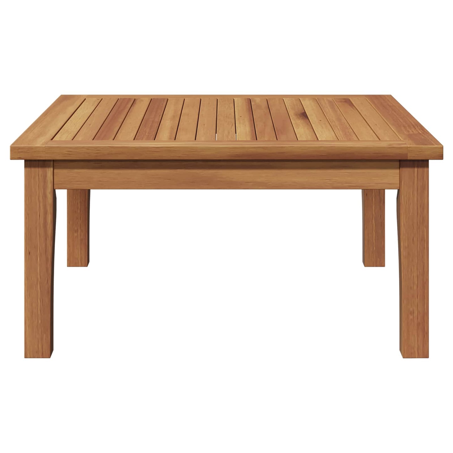 vidaXL Τραπέζι Κήπου Καφέ Μασίφ ξύλο teak