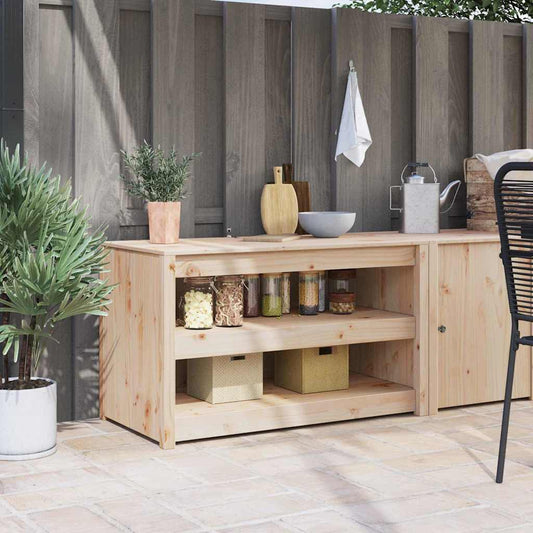 vidaXL Ντουλάπα Κουζίνας με ράφι MEPPEL Καφέ δρυς 106 x 55 x 64 cm