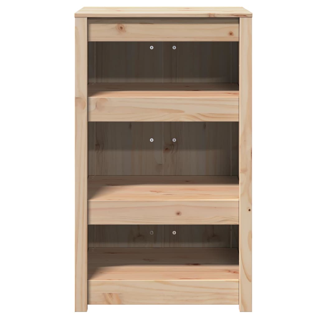 vidaXL Ντουλάπα Κουζίνας Καφέ 55 x 55 x 92 cm Μασίφ ξύλο πεύκου