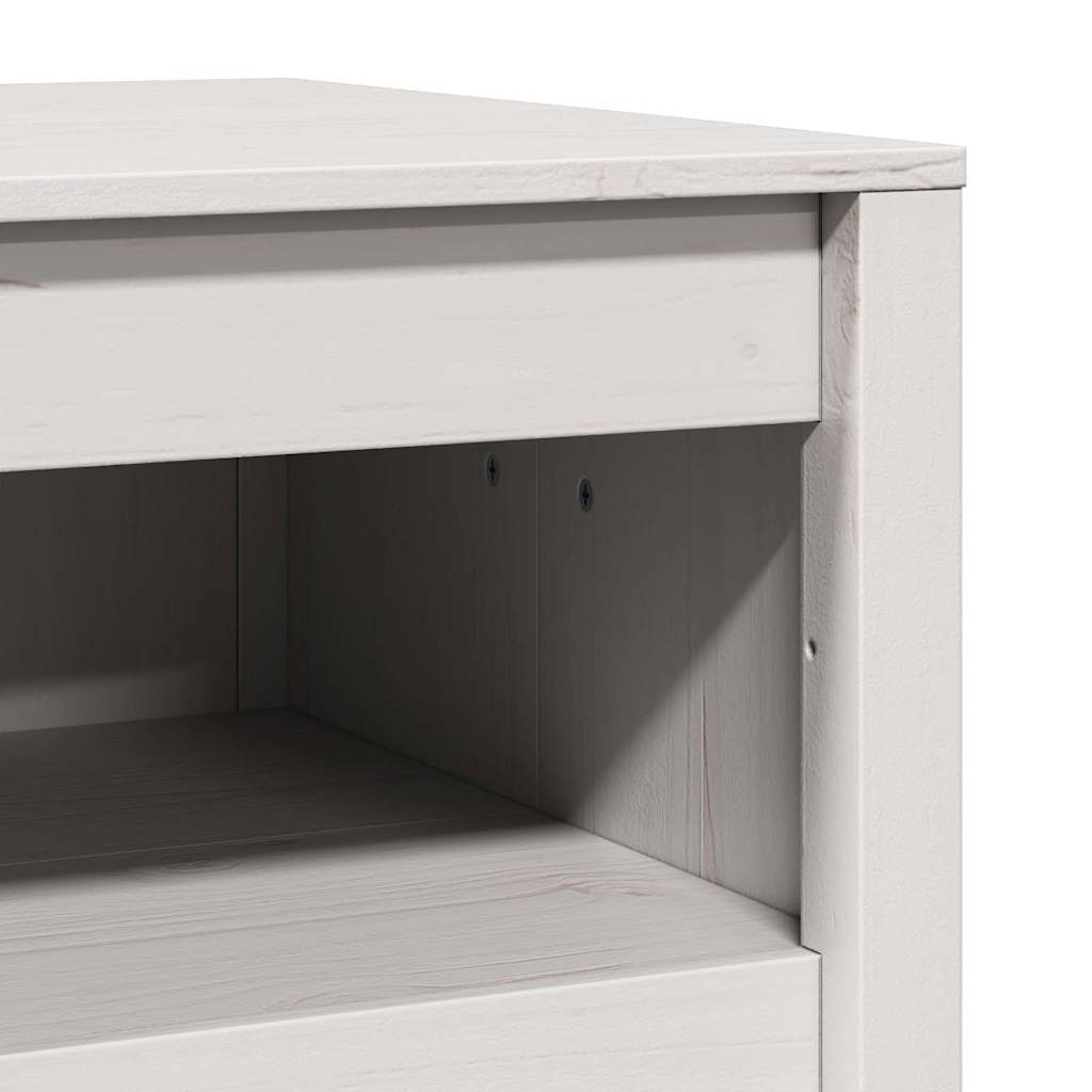 vidaXL Ντουλάπα Κουζίνας Λευκό 55 x 55 x 92 cm Μασίφ ξύλο πεύκου
