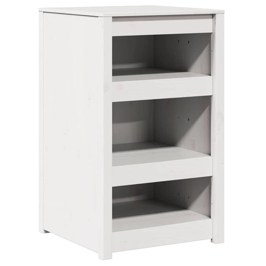 vidaXL Ντουλάπα Κουζίνας Λευκό 55 x 55 x 92 cm Μασίφ ξύλο πεύκου