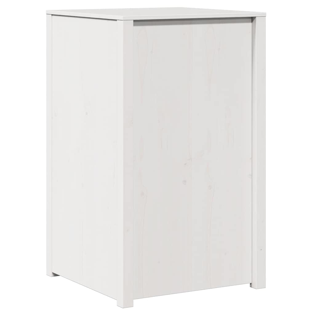 vidaXL Ντουλάπα Κουζίνας Λευκό 55 x 55 x 92 cm Μασίφ ξύλο πεύκου