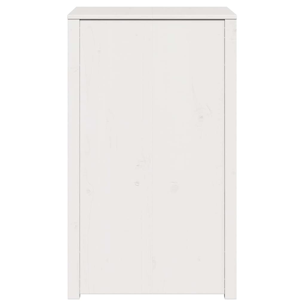 vidaXL Ντουλάπα Κουζίνας Λευκό 55 x 55 x 92 cm Μασίφ ξύλο πεύκου