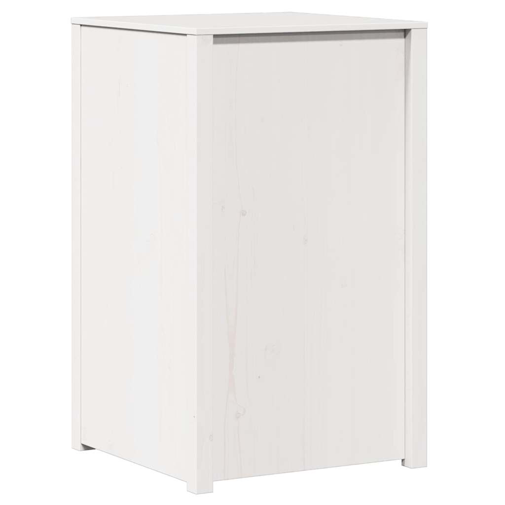 vidaXL Ντουλάπα Κουζίνας Λευκό 55 x 55 x 92 cm Μασίφ ξύλο πεύκου