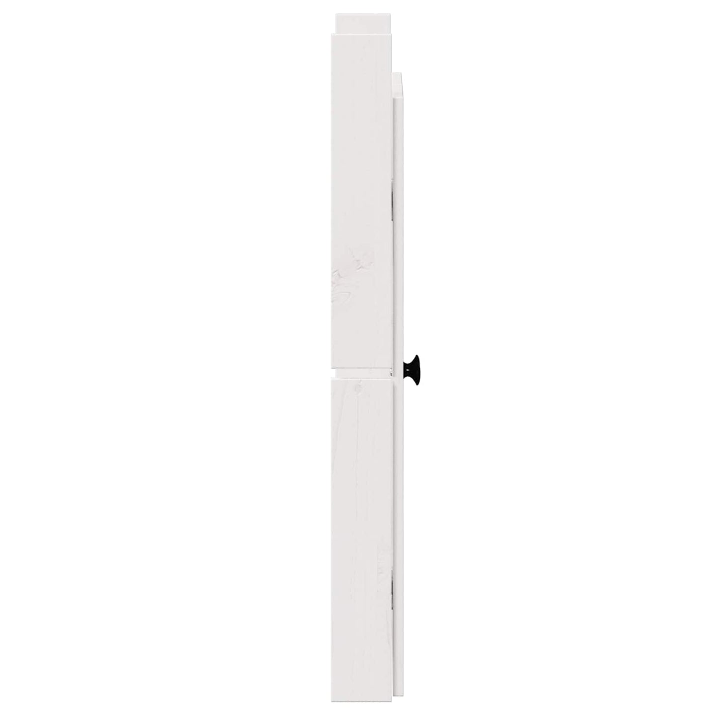 vidaXL Πόρτα κουζίνας MEPPEL Λευκό 50 x 9 x 82 εκ Μασίφ ξύλο πεύκου
