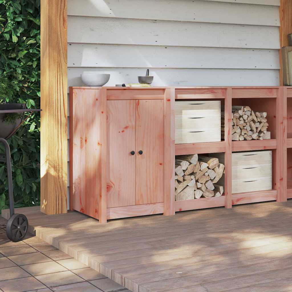 vidaXL Πόρτα κουζίνας με πόρτα Καφέ 50 x 9 x 82 εκ ξύλο duglasias