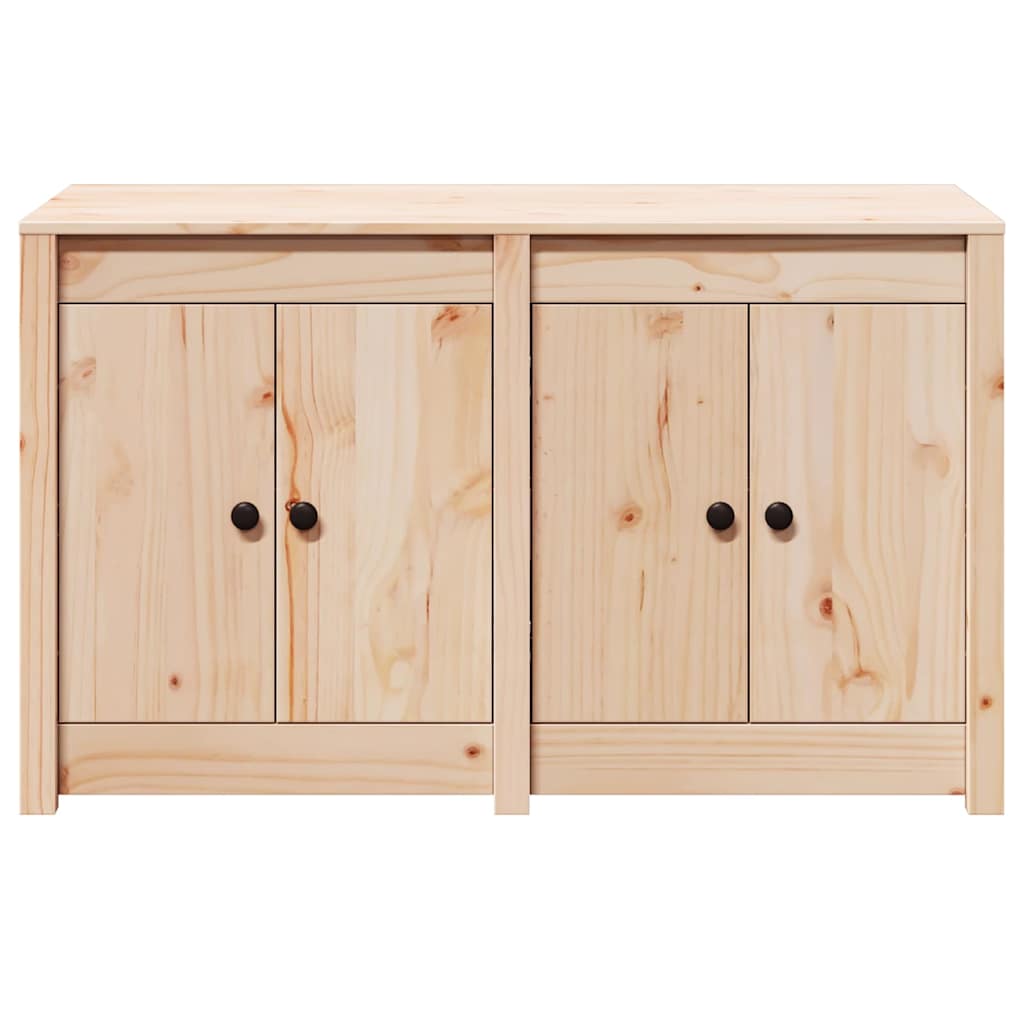 vidaXL Ντουλάπα Κουζίνας Καφέ 106 x 55 x 64 cm Μασίφ ξύλο πεύκου