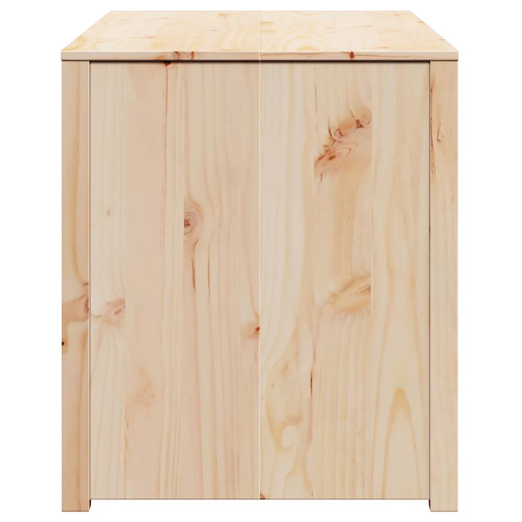 vidaXL Ντουλάπα Κουζίνας Καφέ 106 x 55 x 64 cm Μασίφ ξύλο πεύκου