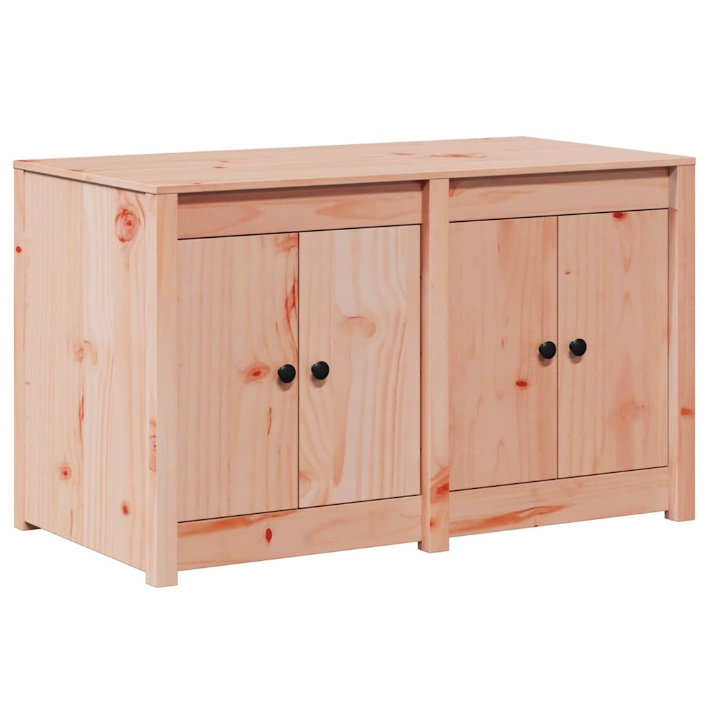 vidaXL Ντουλάπα Κουζίνας Καφέ 106 x 55 x 64 cm Μασίφ ξύλο πεύκου