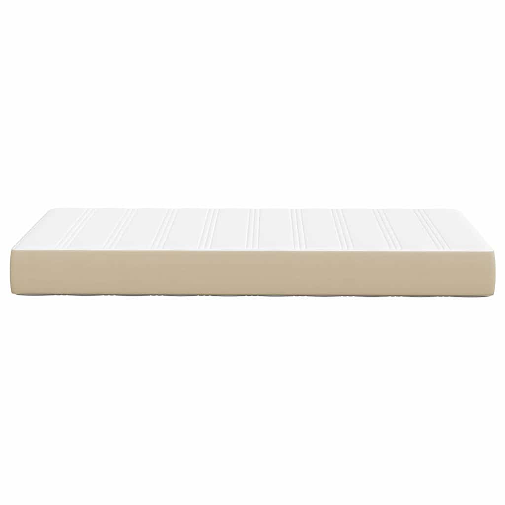 vidaXL Στρώμα Κρεβατιού με στρώμα Φασκόμηλο 80 x 200 cm ύφασμα