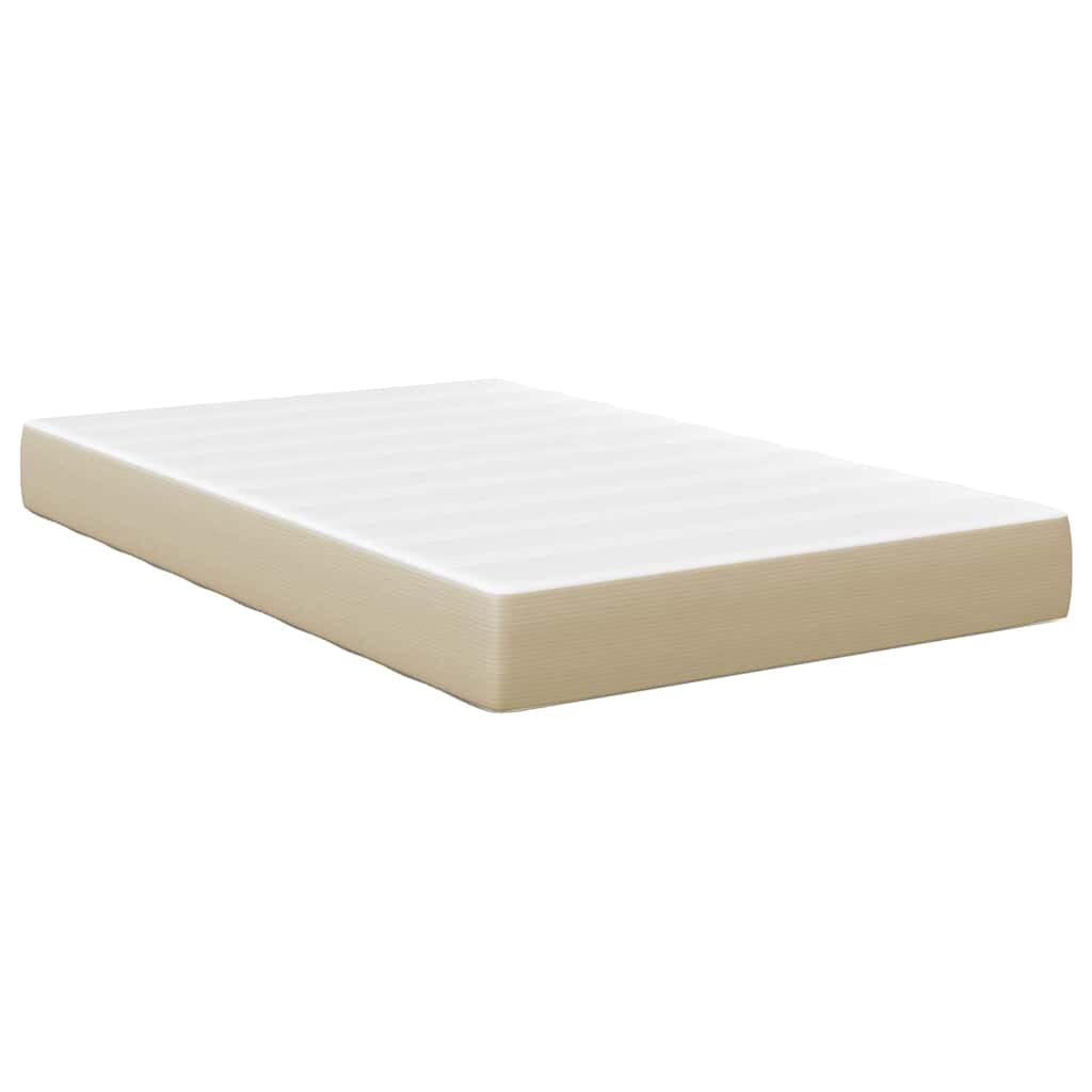 vidaXL Στρώμα Κρεβατιού με στρώμα Φασκόμηλο 120 x 190 cm ύφασμα