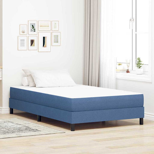 vidaXL Στρώμα Pocket Spring Μπλε Μεσαίο 120x200x20 εκ Υφασμάτινο