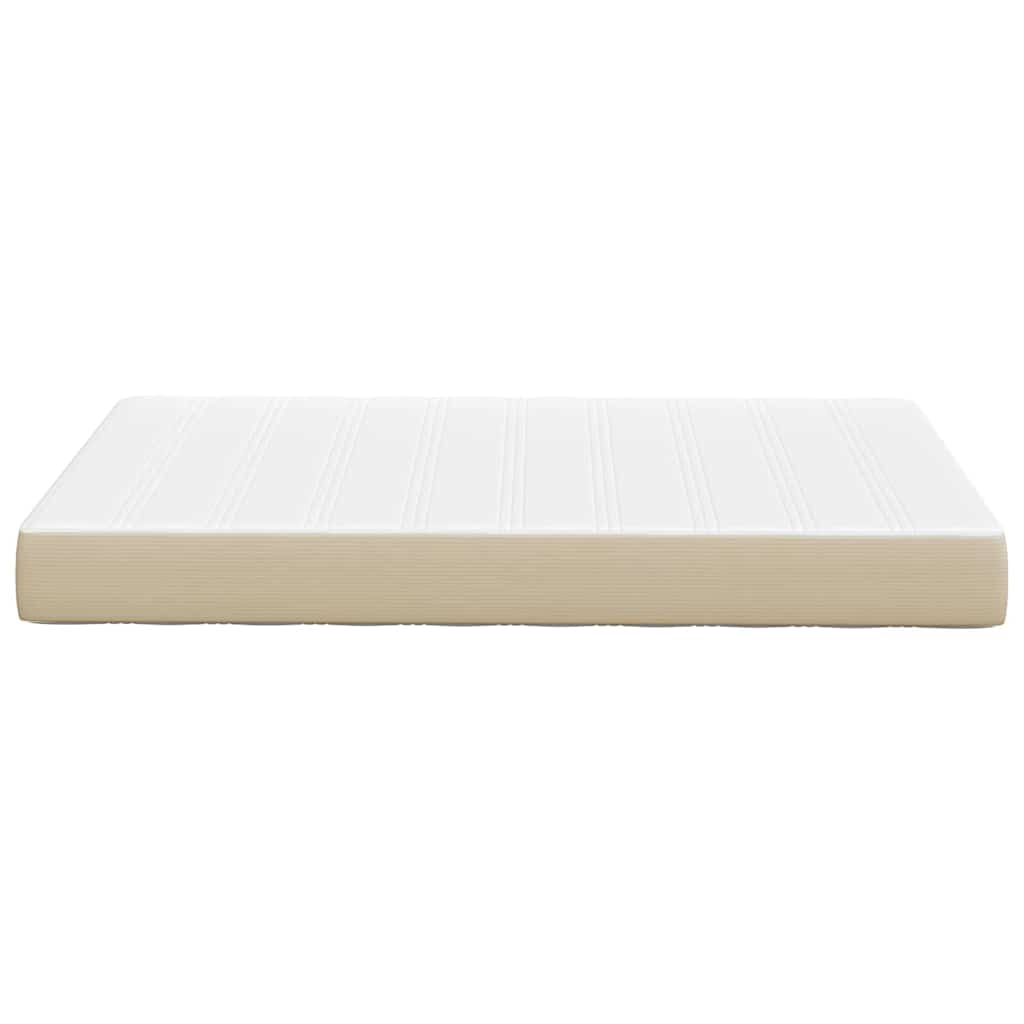 vidaXL Στρώμα Κρεβατιού με στρώμα Φασκόμηλο 120 x 200 cm ύφασμα