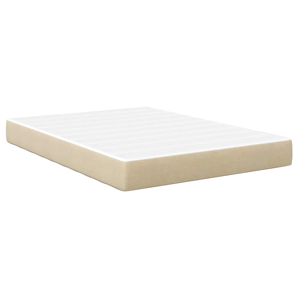 vidaXL Στρώμα Κρεβατιού με στρώμα Φασκόμηλο 140 x 190 cm ύφασμα