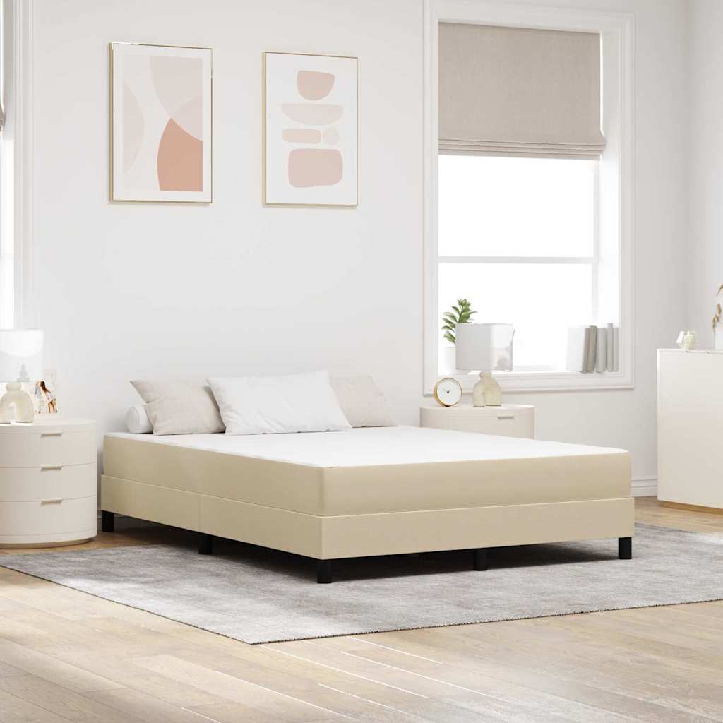 vidaXL Στρώμα Κρεβατιού με στρώμα Φασκόμηλο 140 x 200 cm ύφασμα