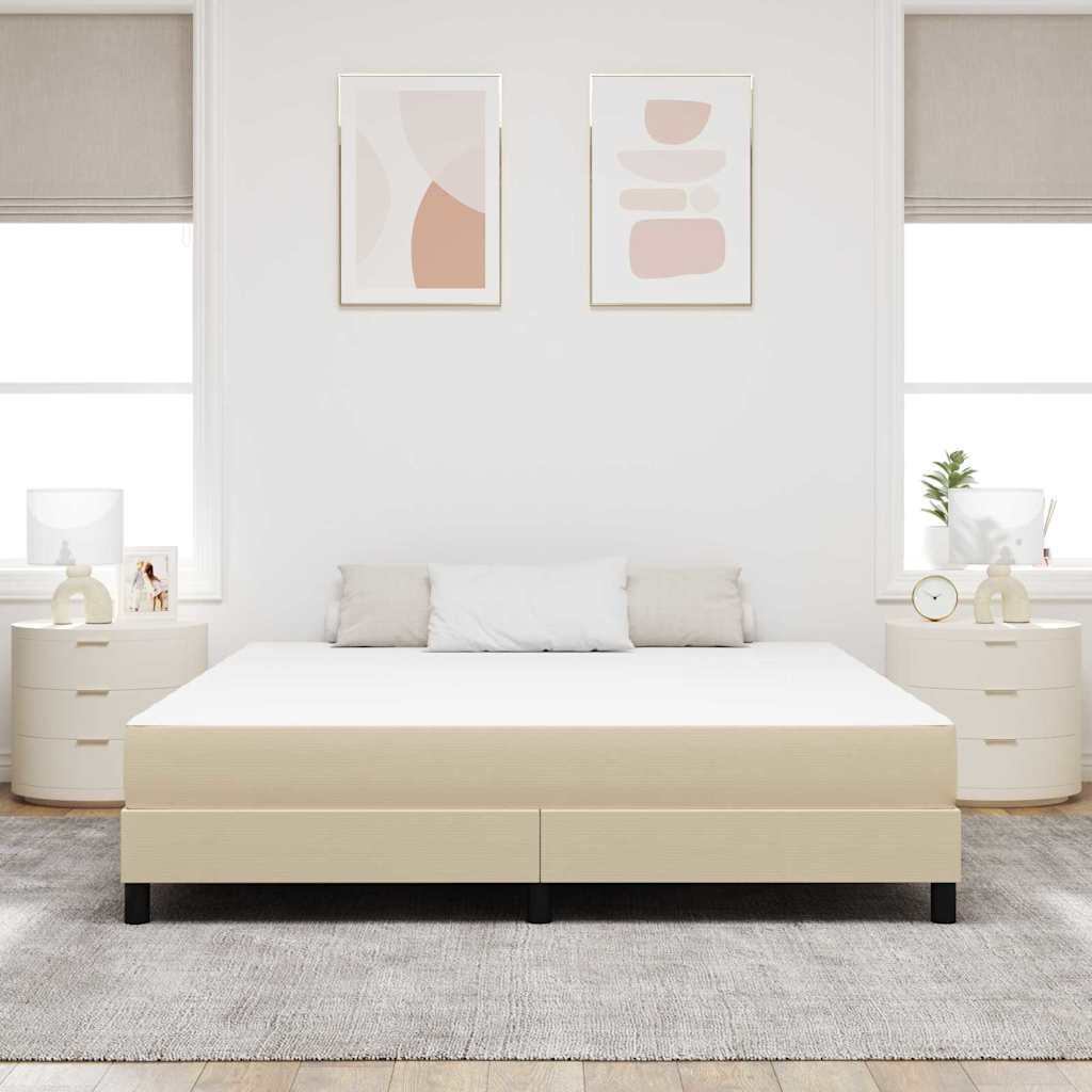 vidaXL Στρώμα Κρεβατιού με στρώμα Φασκόμηλο 180 x 200 cm ύφασμα