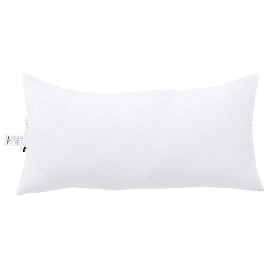 vidaXL Μαξιλάρι Λευκό 40 x 80 cm 85gsm 100% πολυεστέρας