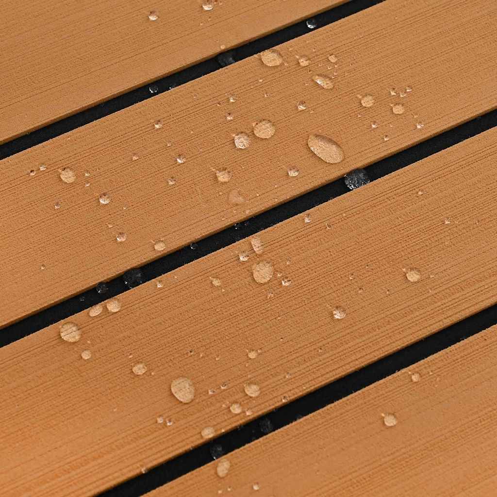 vidaXL Δάπεδο Σκάφους Καφέ και μαύρο 240 x 60 cm EVA αφρός