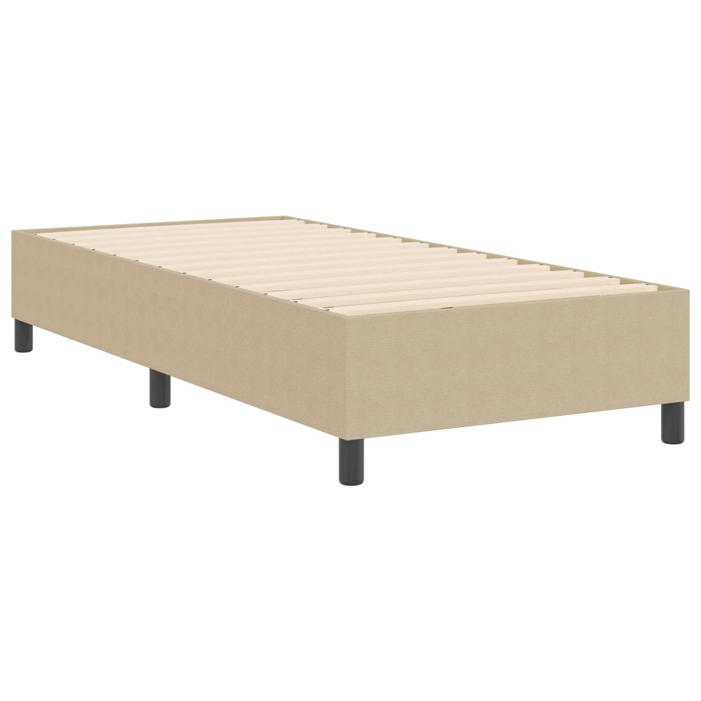 vidaXL Κρεβάτι πλατφόρμα Γκρι Πράσινο 100 x 200 cm