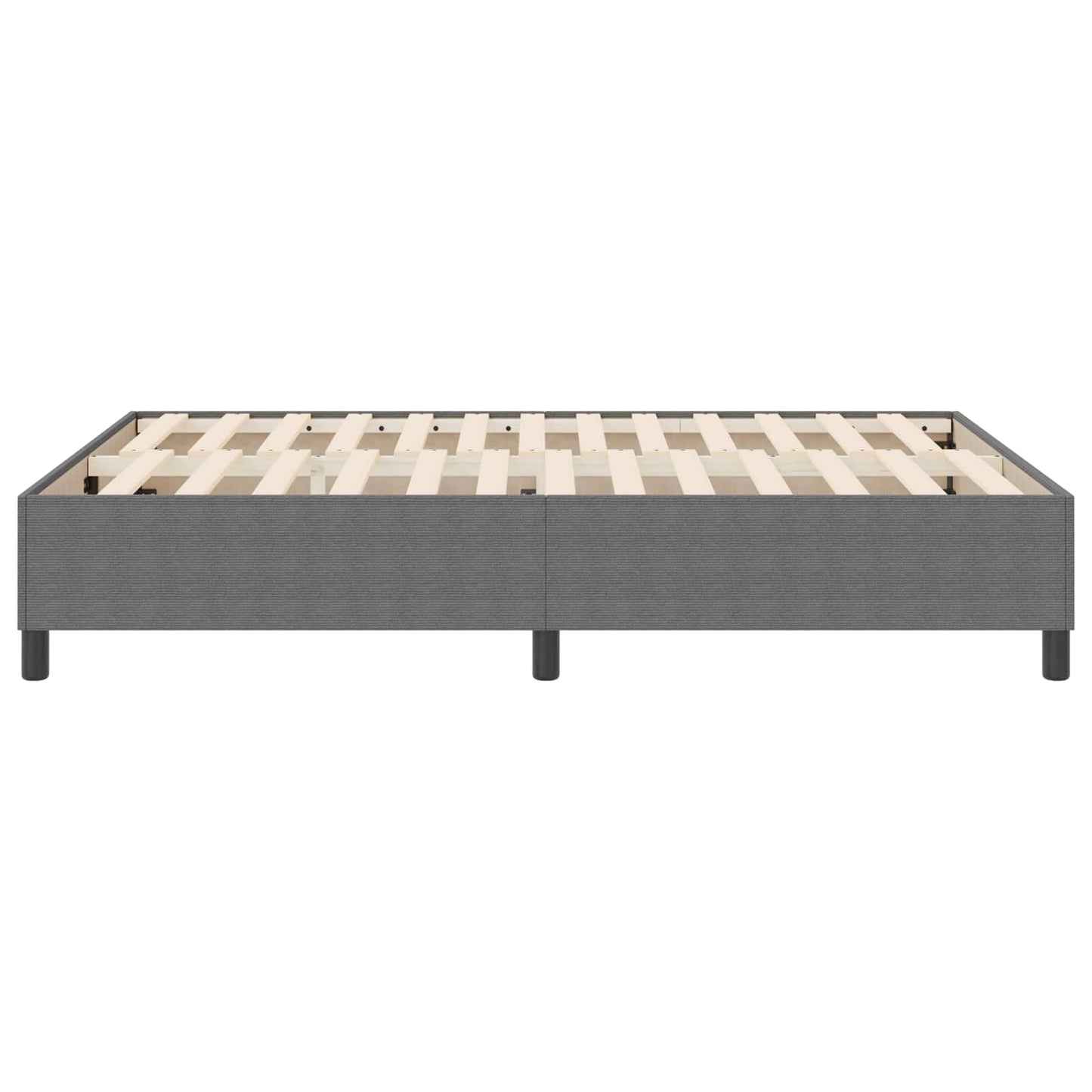 vidaXL Κρεβάτι πλατφόρμα Ανοιχτό γκρι 140 x 200 cm