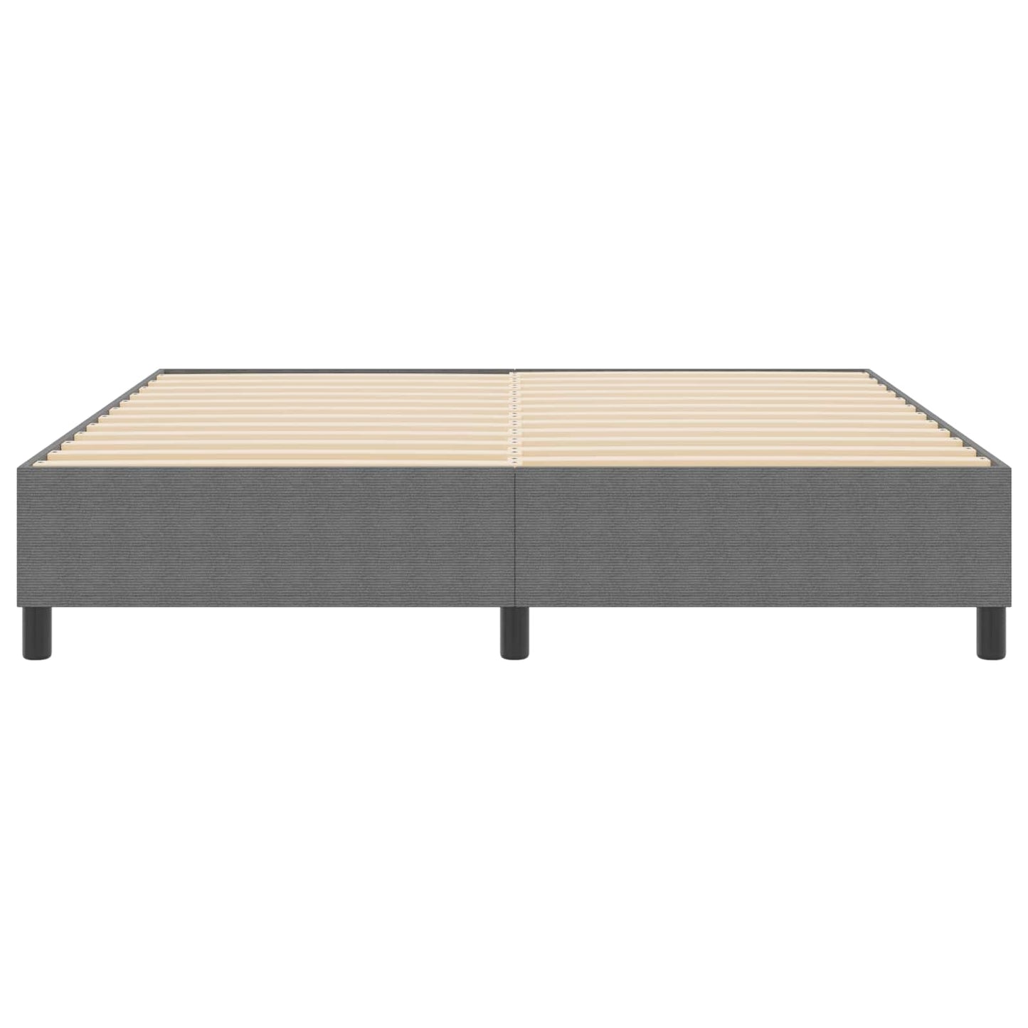 vidaXL Κρεβάτι πλατφόρμα Ανοιχτό γκρι 180 x 200 cm