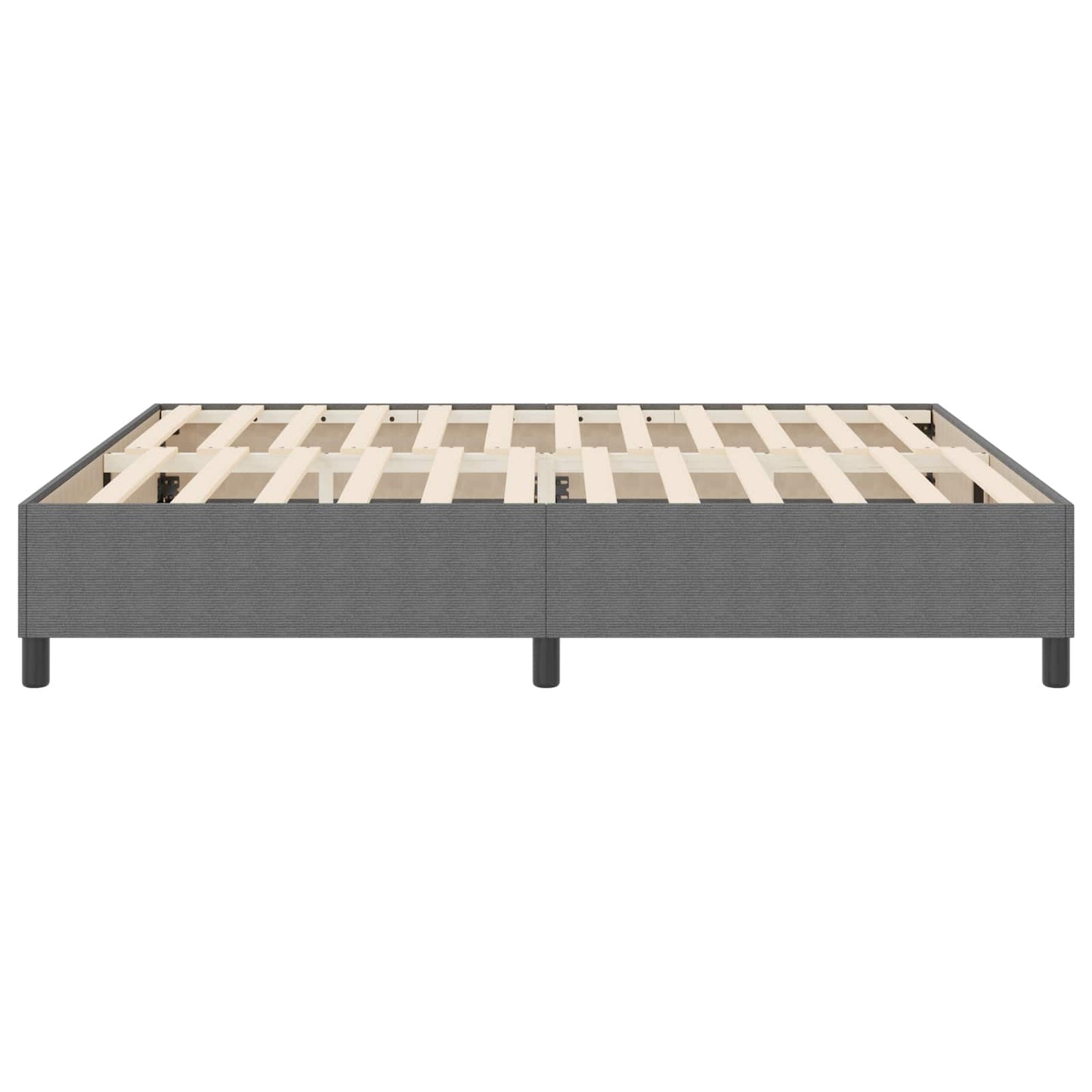 vidaXL Κρεβάτι πλατφόρμα Ανοιχτό γκρι 180 x 200 cm