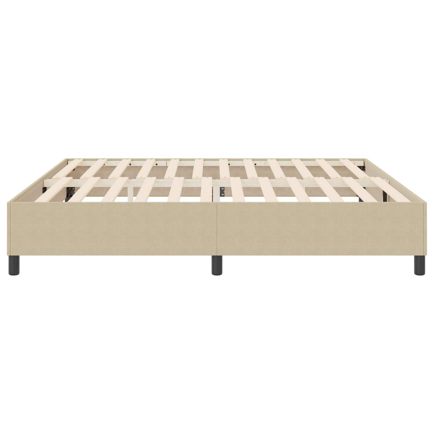 vidaXL Κρεβάτι πλατφόρμα Γκρι Πράσινο 200 x 200 cm