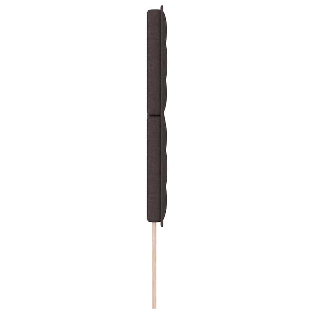 vidaXL Κεφαλάρι Σκούρο Καφέ 160 cm ύφασμα