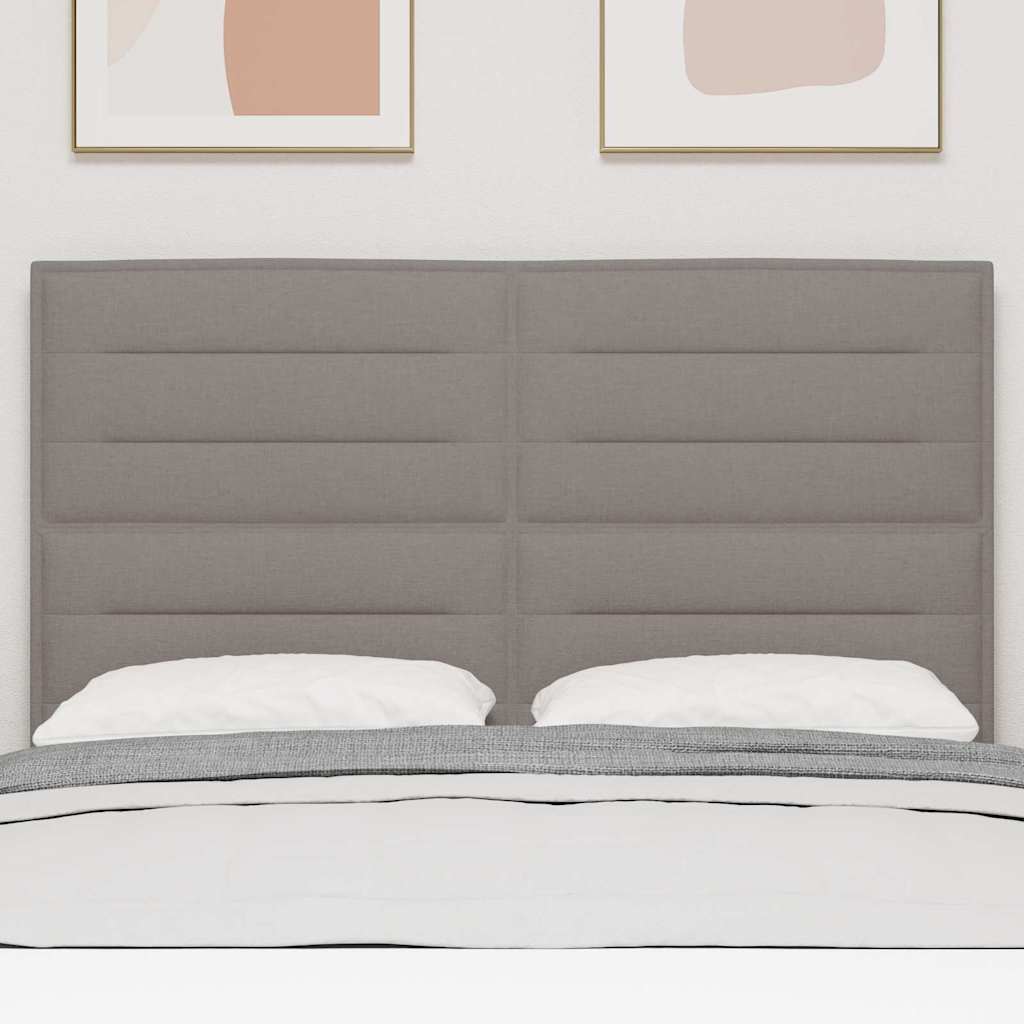 vidaXL Κεφαλάρι Taupe ύφασμα