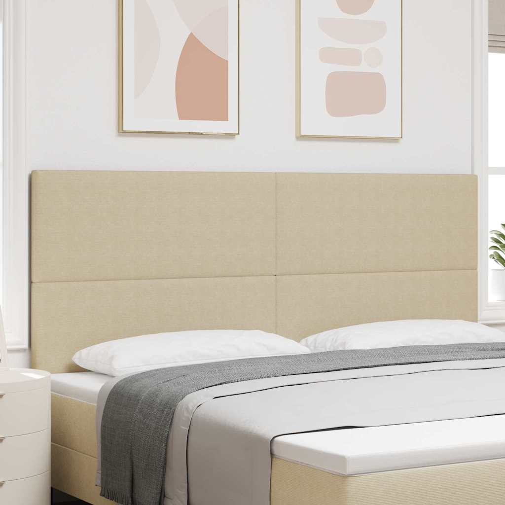 vidaXL Κεφαλάρι Ανοιχτό Πράσινο Γκρι 200 cm Υφασμάτινο Κορντουρά