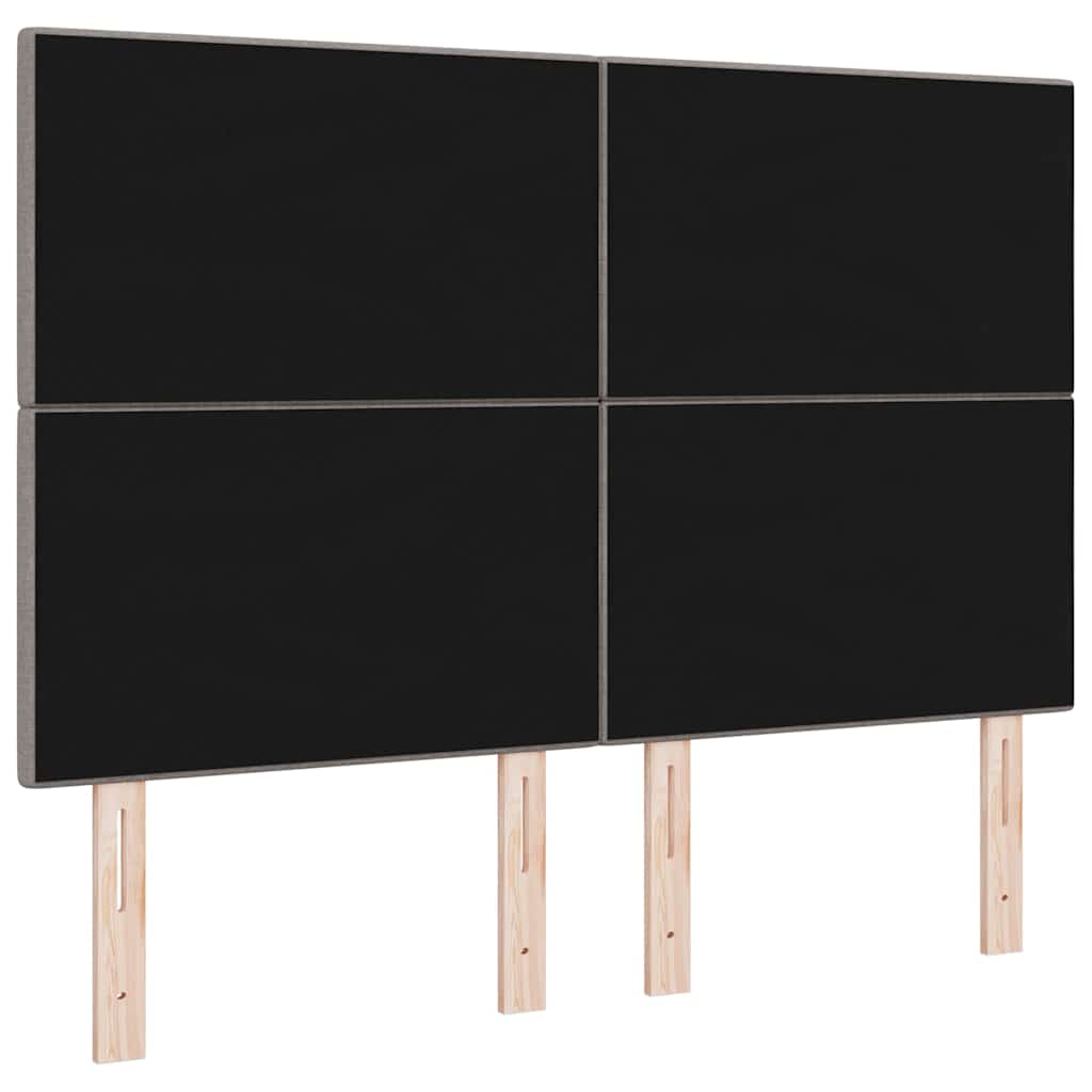 vidaXL Κεφαλάρι με κεφαλάρι Taupe 160 cm Τεχνητό Δέρμα