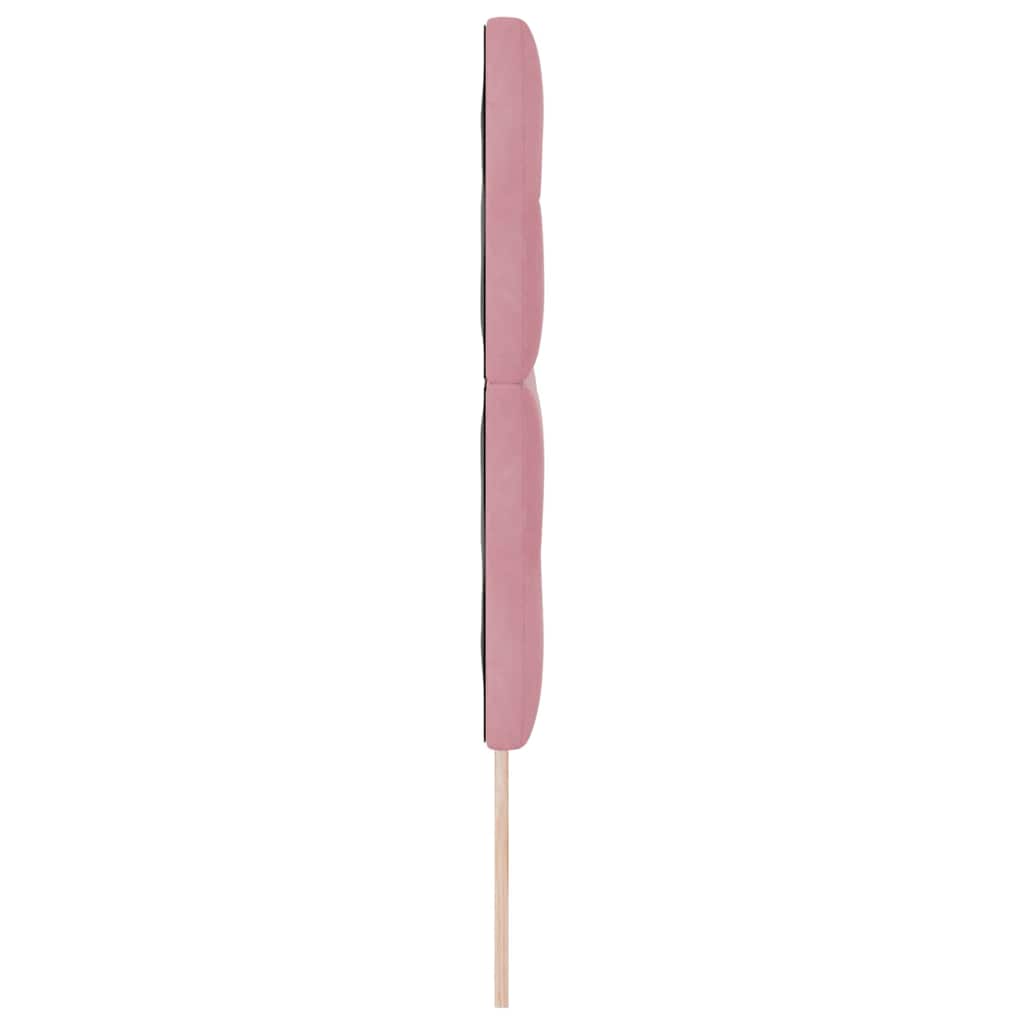 vidaXL Κεφαλάρι Ροζ 160 cm Βελούδο