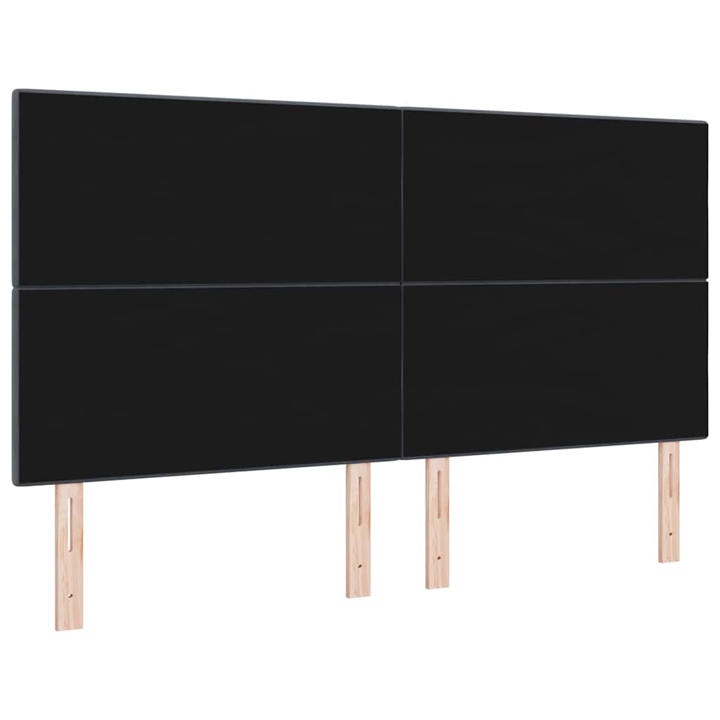 vidaXL Κεφαλάρι με κεφαλάρι Σκούρο Γκρι 180 cm Τεχνητό Δέρμα