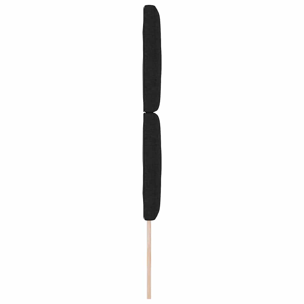 vidaXL Κεφαλάρι Μαύρο 80 cm ύφασμα