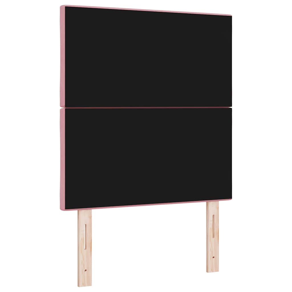 vidaXL Κεφαλάρι Ροζ 80 cm Βελούδο
