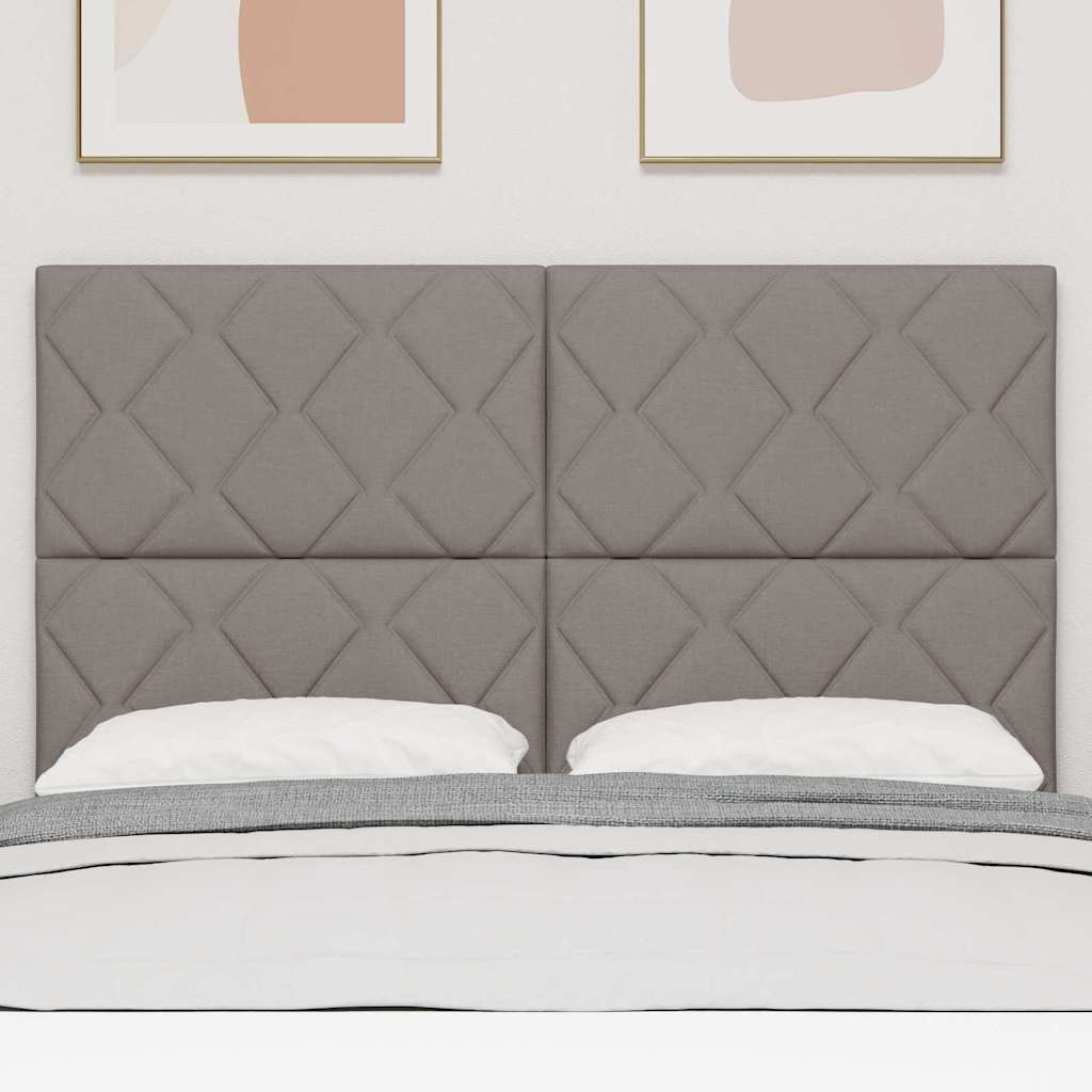 vidaXL Κεφαλάρι Taupe ύφασμα