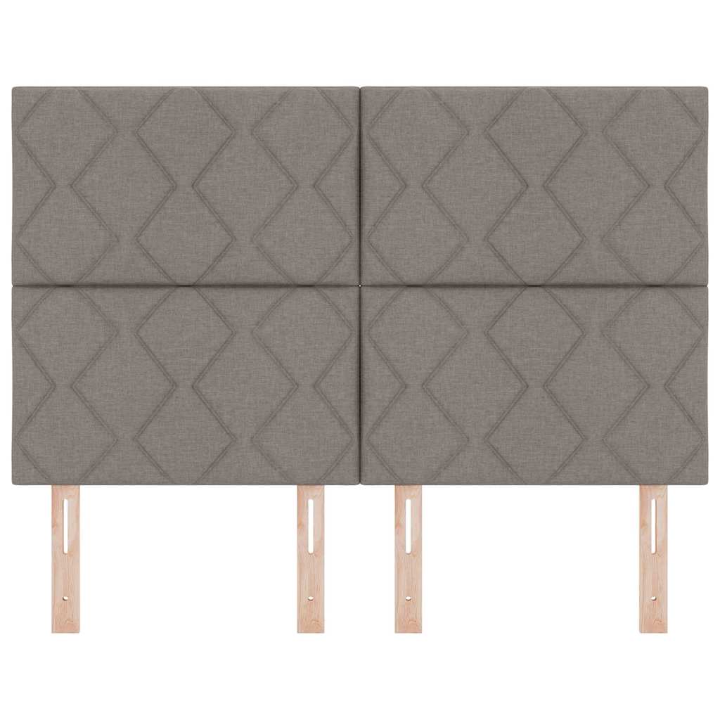 vidaXL Κεφαλάρι Taupe ύφασμα