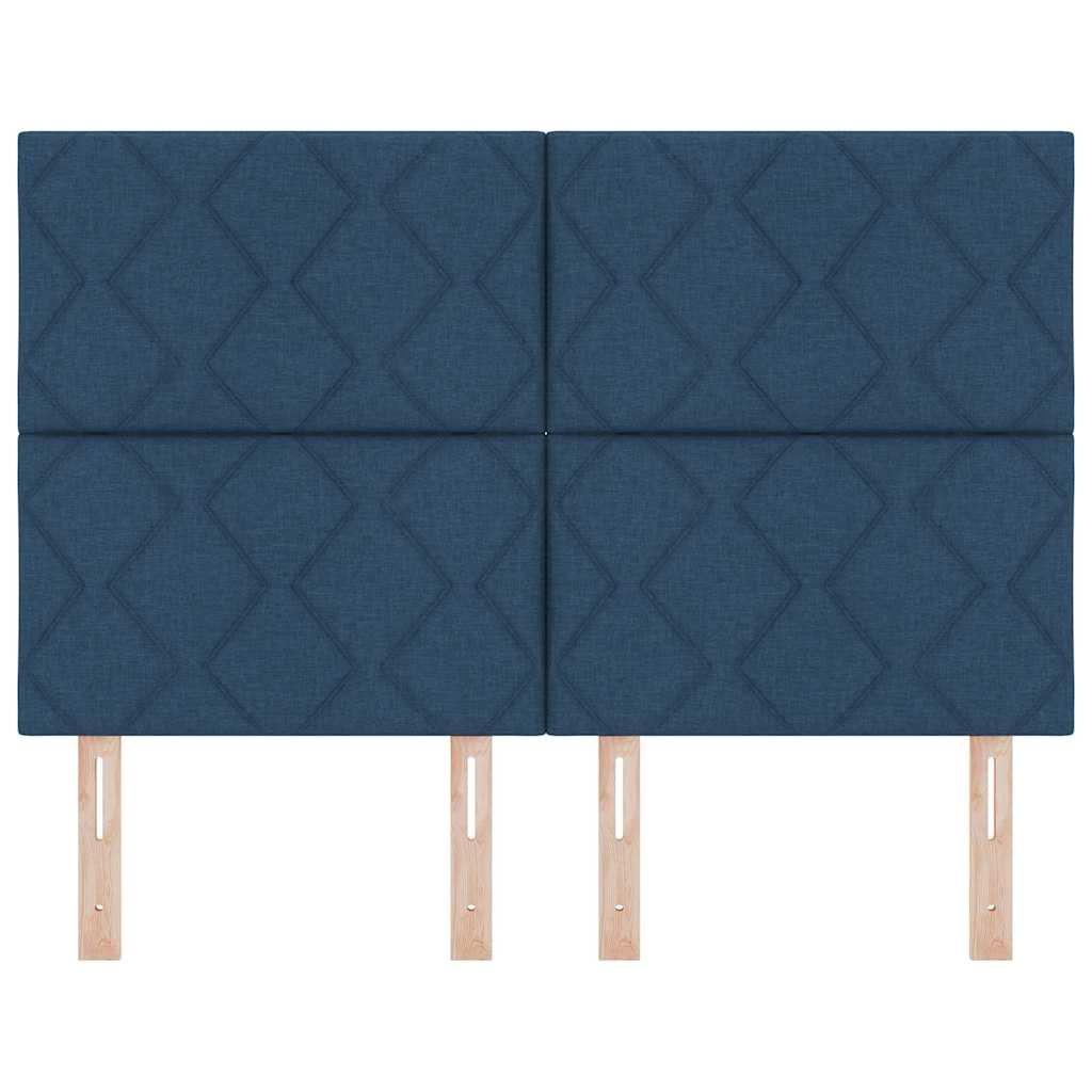 vidaXL Κεφαλάρι Μπλε 144 cm ύφασμα