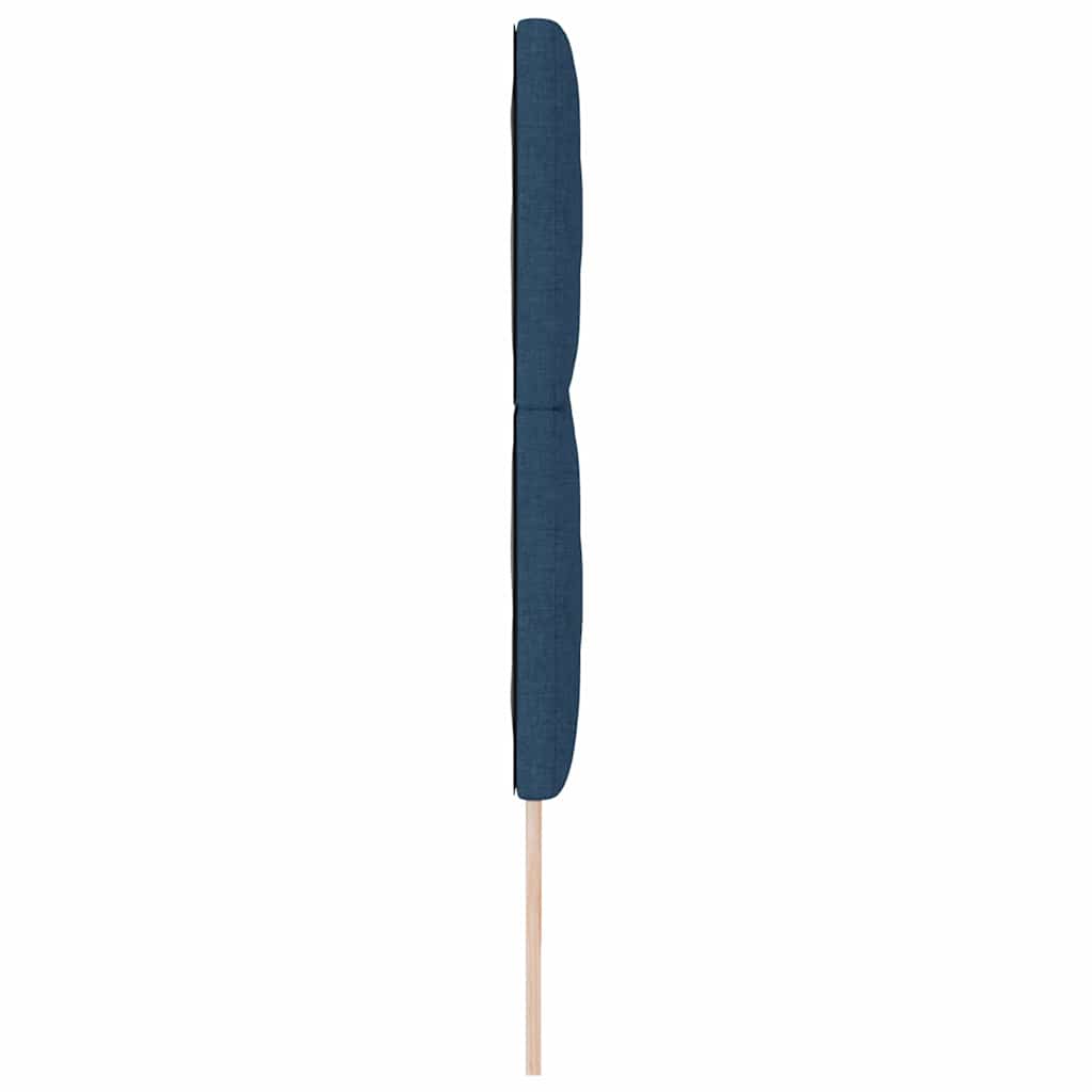 vidaXL Κεφαλάρι Σκούρο Μπλε 180 cm ύφασμα